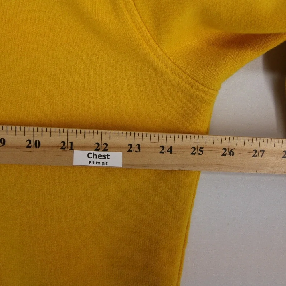 Vintage Nike Hoodie Mens XL Yellow Oregon Patches There Is No Finish Line